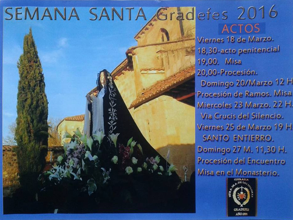Semana Santa en Gradefes 2016 Gradefes